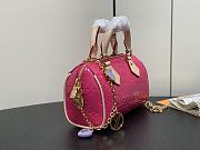 Louis Vuitton LV Nano Speedy Bag Neon Pink 16 x 10 x 7.5 cm - 5