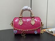 Louis Vuitton LV Nano Speedy Bag Neon Pink 16 x 10 x 7.5 cm - 6