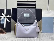 Prada Re-Edition 2005 Re-Nylon Saffiano Light Purple 23x13x5cm - 1