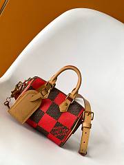 Louis Vuitton LV Speedy 18 Bandoulière Damier Pop Red 18 x 12 x 10 cm - 1