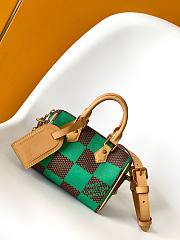 Louis Vuitton LV Speedy 18 Bandoulière Damier Pop Green 18 x 12 x 10 cm - 1