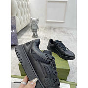 Gucci Jones Leather Sneaker Black - 5