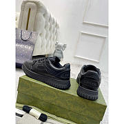Gucci Jones Leather Sneaker Black - 4