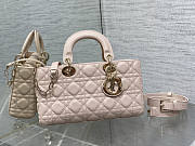 Dior Medium Lady D-joy Light Pink 26x13.5x5cm - 1