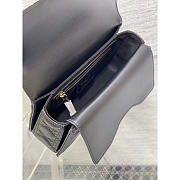 Dior Small Jolie Top Handle Bag Black 22 x 14 x 8 cm  - 6