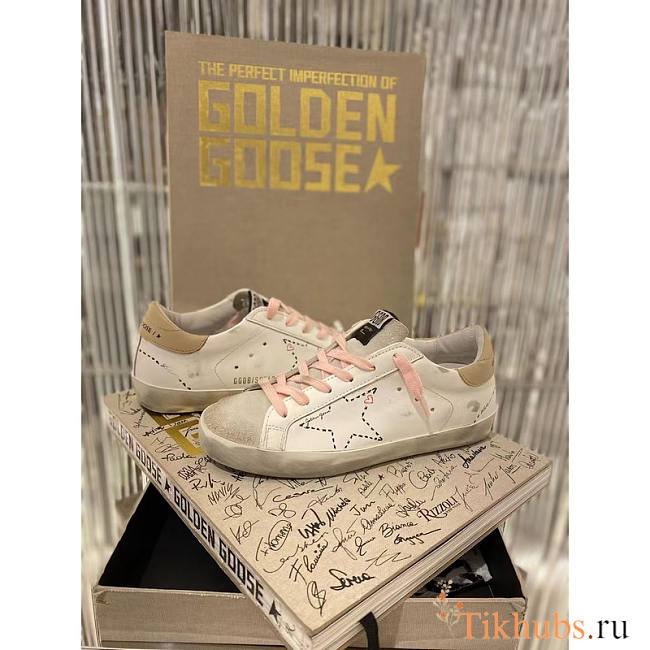 Golden Goose Superstar White Sneaker - 1
