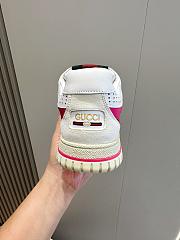 Gucci Re-Web Sneaker Canvas Pink Leather  - 2