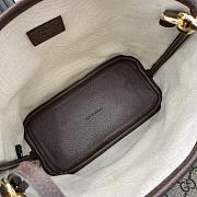 Gucci Ophidia Mini Tote Bag Brown 22x18x10cm - 4