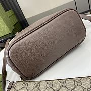 Gucci Ophidia Mini Tote Bag Brown 22x18x10cm - 2