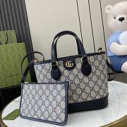 Gucci Ophidia Mini Tote Bag Blue 22x18x10cm - 1