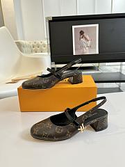 Louis Vuitton LV Slingback Monogram 3.5cm - 5