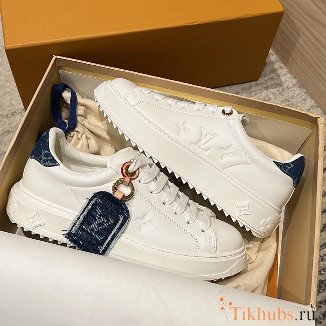 Louis Vuitton LV Time Out White Sneaker  - 1