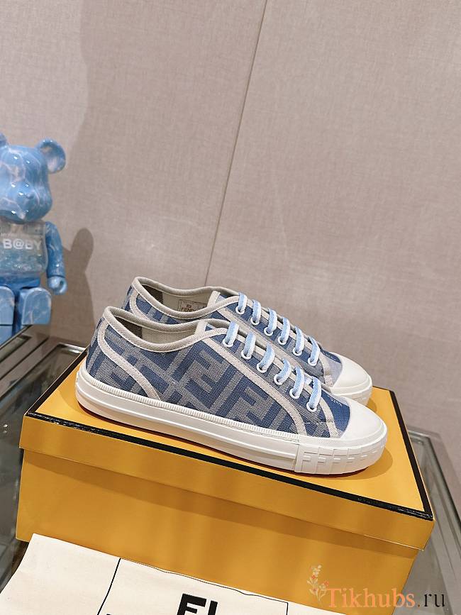 Fendi Blue Sneaker - 1