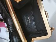 Chanel Clutch With Strap Glossy Black 12 x 13 x 4 cm - 6