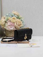 Dior Miss Daisy Mini Bag Black Lambskin 22 x 12.5 x 4 cm - 5