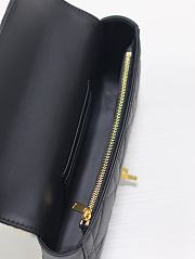 Dior Miss Daisy Mini Bag Black Lambskin 22 x 12.5 x 4 cm - 3