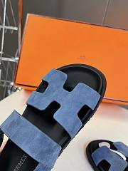 Hermes Genius Sandal Black Blue - 5