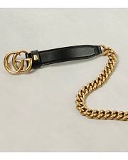 Gucci GG Chain Leather Belt - 4