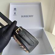 Burberry Shoulder Bag Check Prin 26x6x12cm - 5