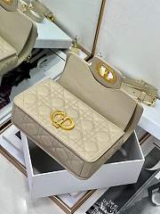 Dior Small Jolie Top Handle Bag Beige 22 x 14 x 8 cm - 6