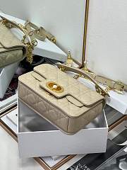 Dior Small Jolie Top Handle Bag Beige 22 x 14 x 8 cm - 3