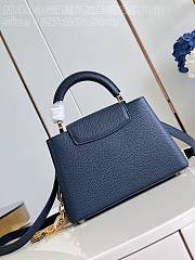 Louis Vuitton LV Capucines BB Navy Blue 27 x 18 x 9 cm - 3