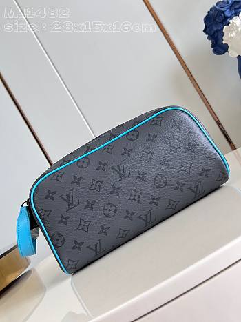 Louis Vuitton LV Dopp Kit Turquoise 28x15x16.5cm