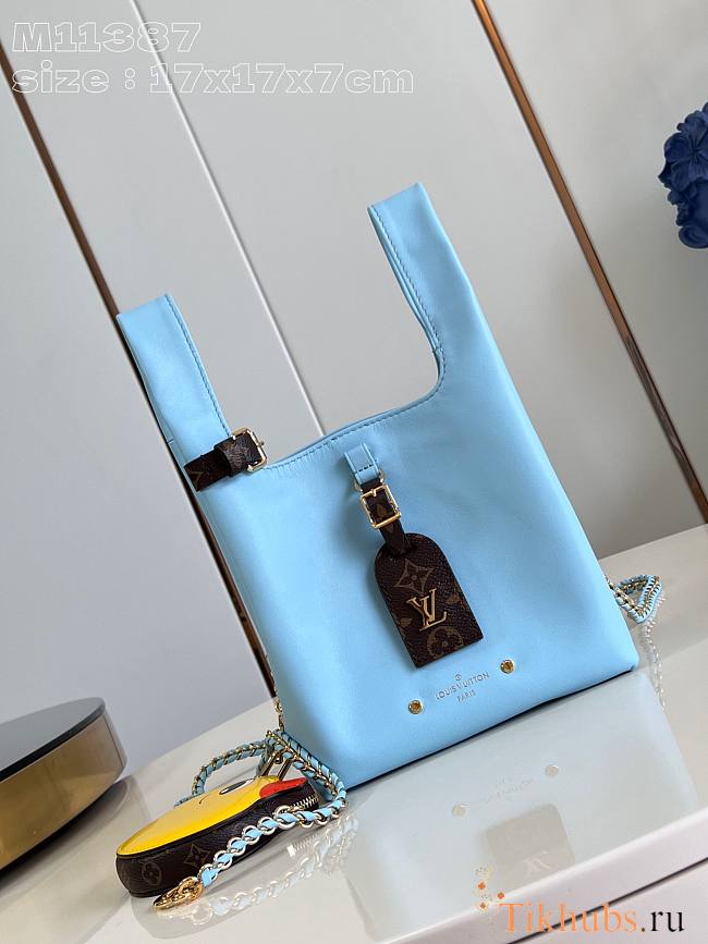 Louis Vuitton LV Bag Atlantis BB H27 Blue 17 x 17 x 7 cm - 1