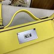 Hermes 24/24 21 Bag Yellow Silver 21cm - 5