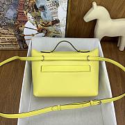 Hermes 24/24 21 Bag Yellow Silver 21cm - 2