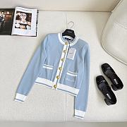 Balmain Cardigan Blue - 1