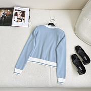 Balmain Cardigan Blue - 4