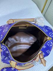 Louis Vuitton LV Speedy P9 Bandoulière 25 Purple 25x15x15cm - 2