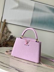 Louis Vuitton LV Capucines BB Pearly Lilac 27x18x9cm - 1