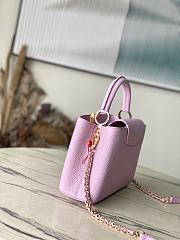 Louis Vuitton LV Capucines BB Pearly Lilac 27x18x9cm - 6