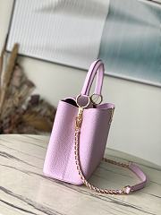 Louis Vuitton LV Capucines MM Pearly Lilac 31x20x11cm - 2