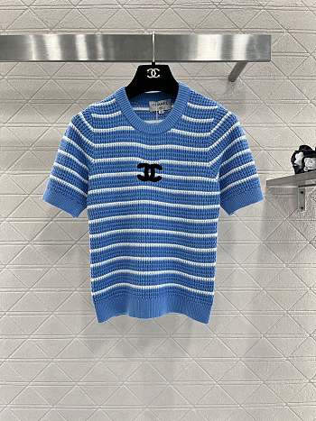 Chanel Blue Shirt