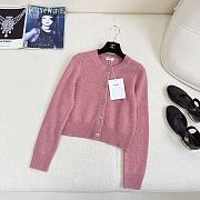 Chanel Pink Cardigan - 1