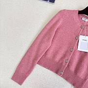 Chanel Pink Cardigan - 4