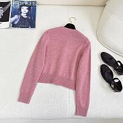 Chanel Pink Cardigan - 2