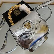 Versace La Medusa Mini Bag Silver 16x12x6cm - 2