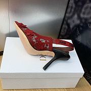 Dior J'Adior Slingback Pump Red 9.5cm - 5