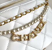 Chanel Bumbag White 17x24x11cm - 6