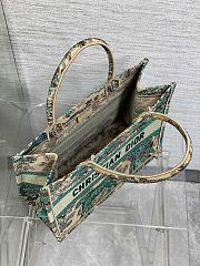 Dior Medium Dioriviera Book Tote Raffia Aquamarina 36x27.5x16.5 cm - 5