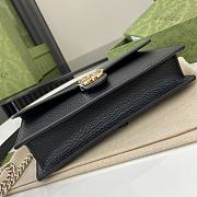 Gucci Interlocking G Wallet On Chain in Black 20x13x6cm - 3