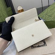 Gucci Interlocking G Wallet On Chain White 20x13x6cm - 2