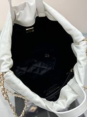 Chanel 22 Bag White Black 40x51x9cm - 2