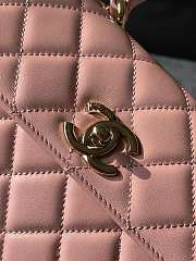 Chanel Trendy Top Handle Bag Pink 19.5cm - 3