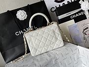 Chanel Trendy Top Handle Bag White 19.5cm - 6