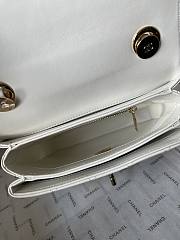 Chanel Trendy Top Handle Bag White 19.5cm - 3